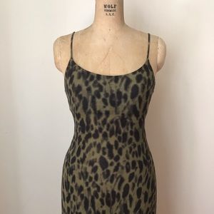 SOLD 🔥 UO silence and noise snake print midi dress S